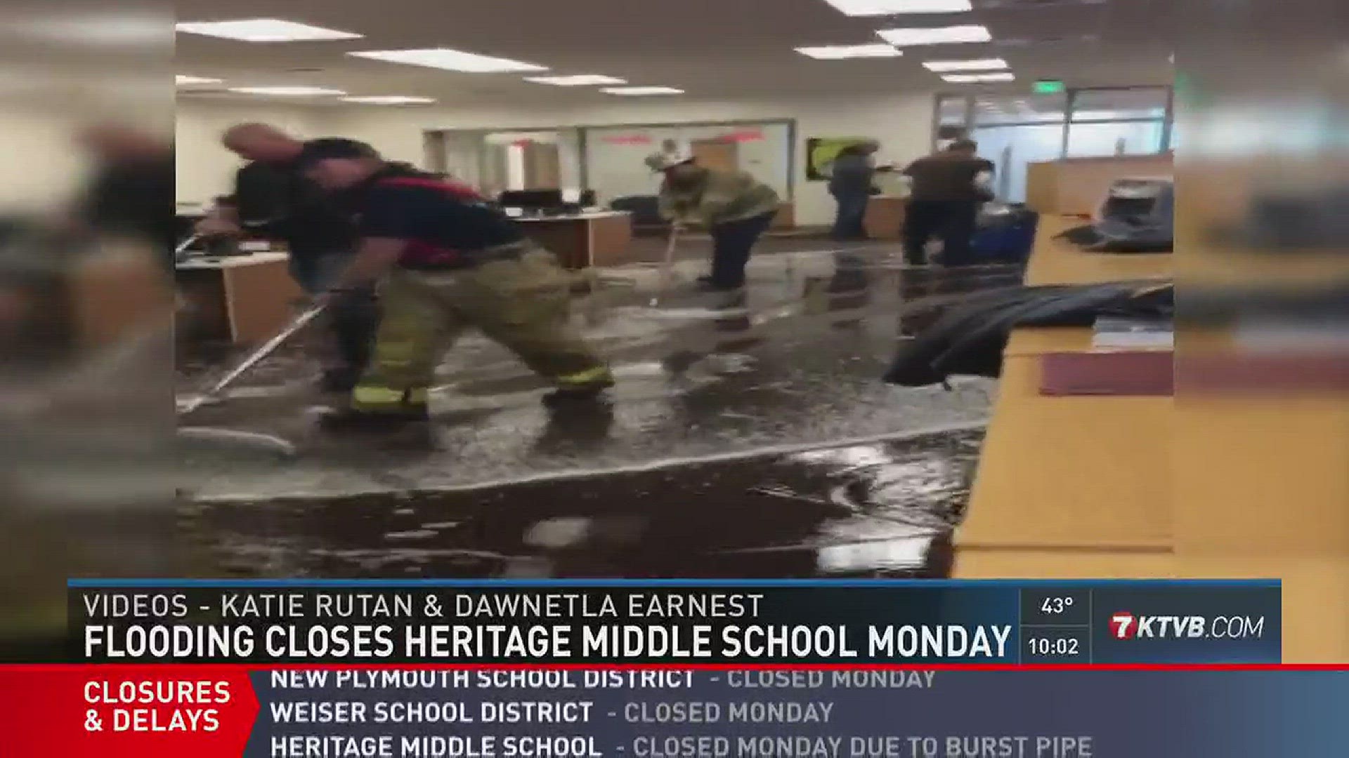 Flooding closes Ada Co schools