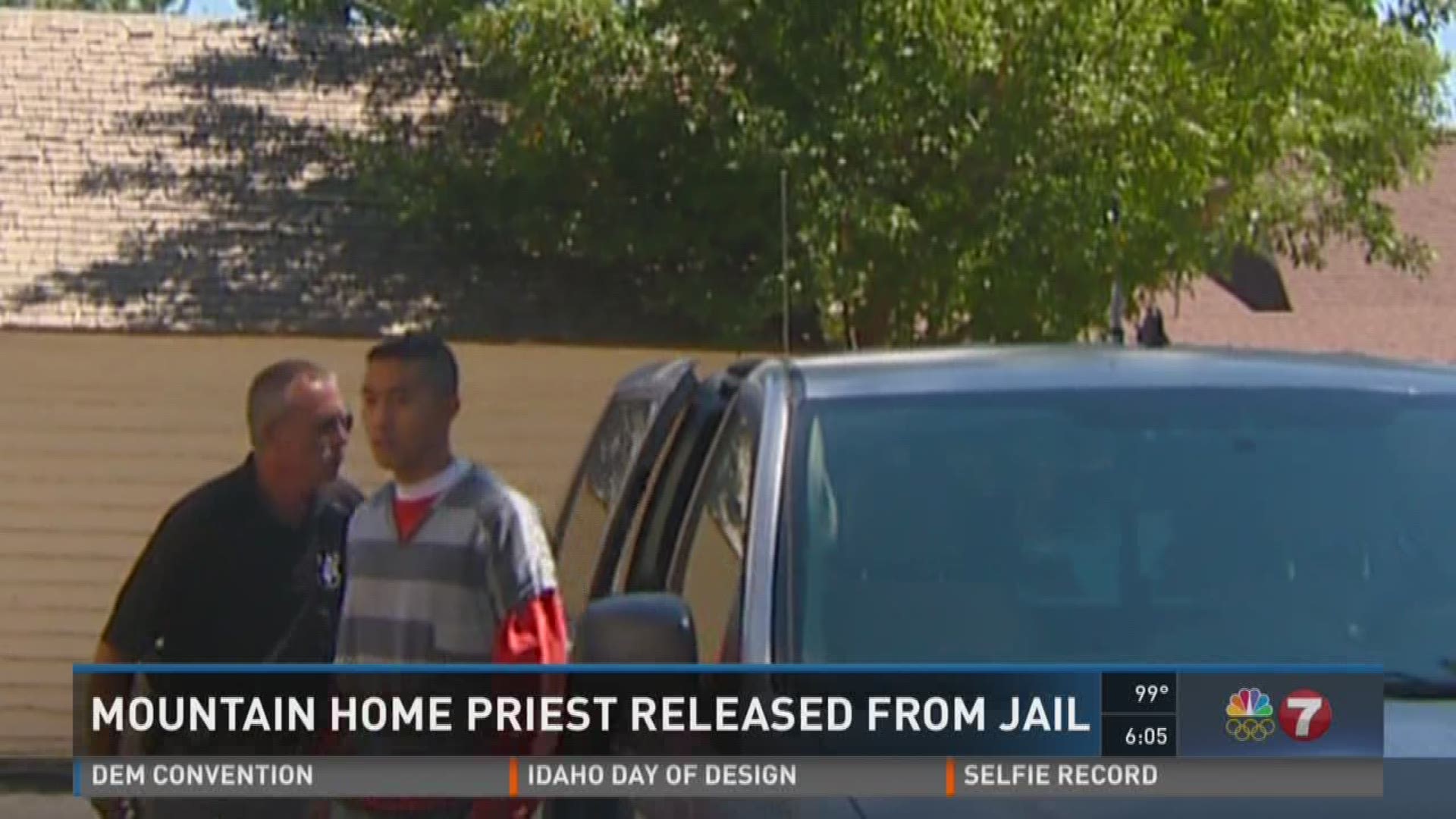 Priest charged with rape released from jail.