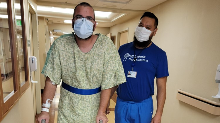 St. Luke\u0026#39;s Rehab Center gets $55,000 check from Caldwell mayor | ktvb.com