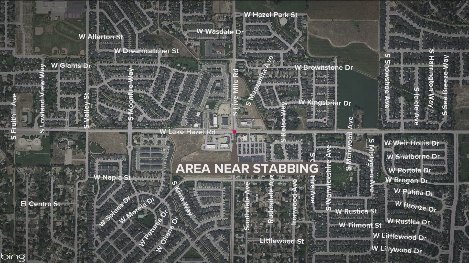 A female juvenile was injured in an apparent stabbing during an attempted robbery at a business Wednesday evening, the Ada County Sheriff's Office said.