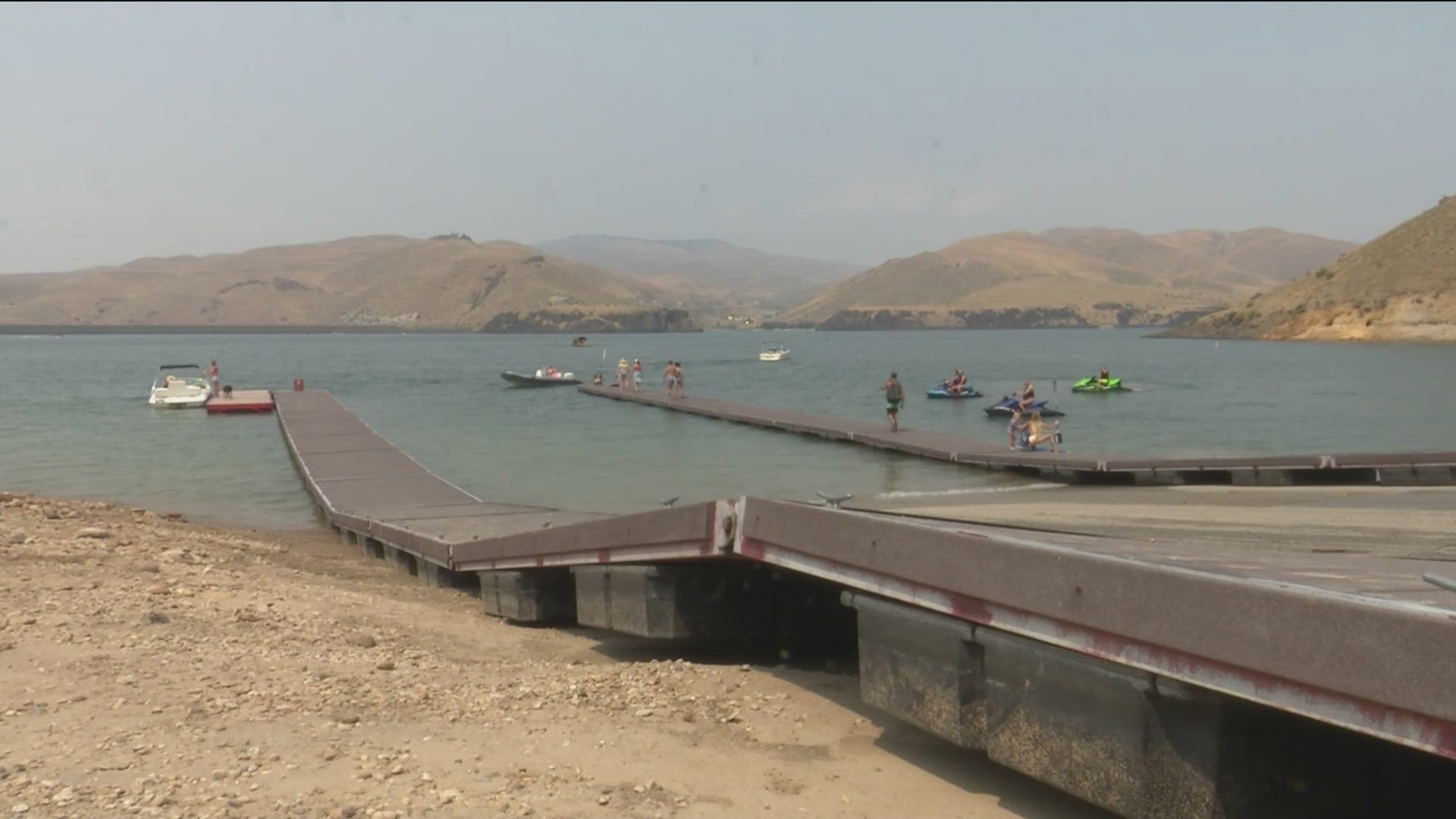 Lucky Peak boating season cut short by ramp project | ktvb.com