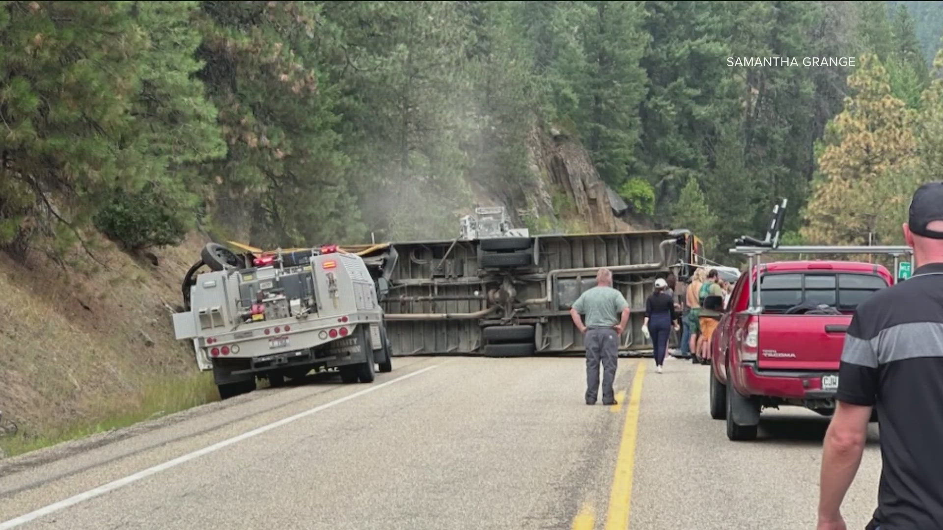 The bus was carrying 28 youth campers and staff back to Boise from the Treasure Valley YMCA’s camp in August 2023 when it crashed, injuring several passengers.