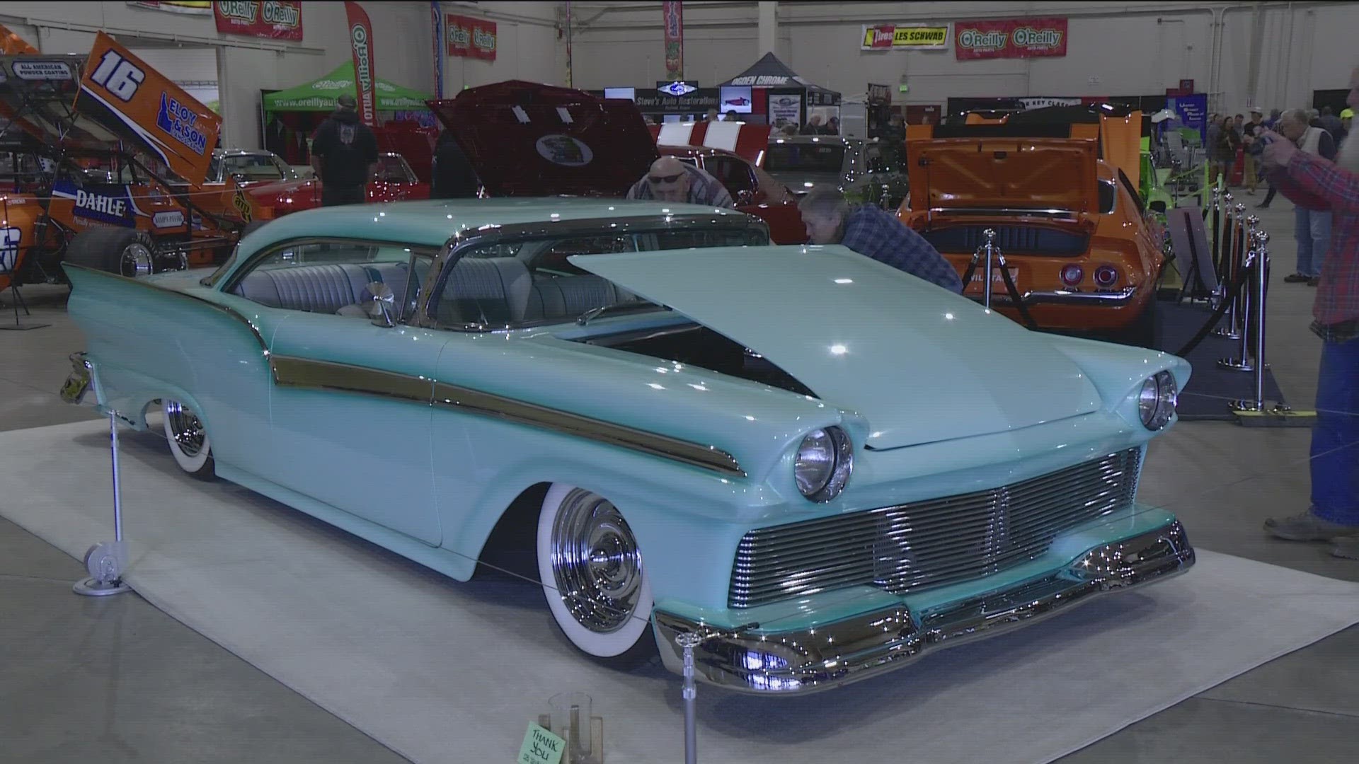 The event runs through Sunday and brings hot rods, customs, motorcycles and more to Expo Idaho. Chip Foose is also set to appear as the special guest.