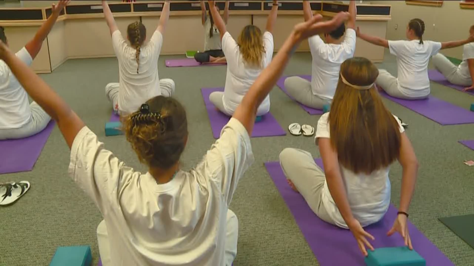 Local studio bringing yoga behind bars.