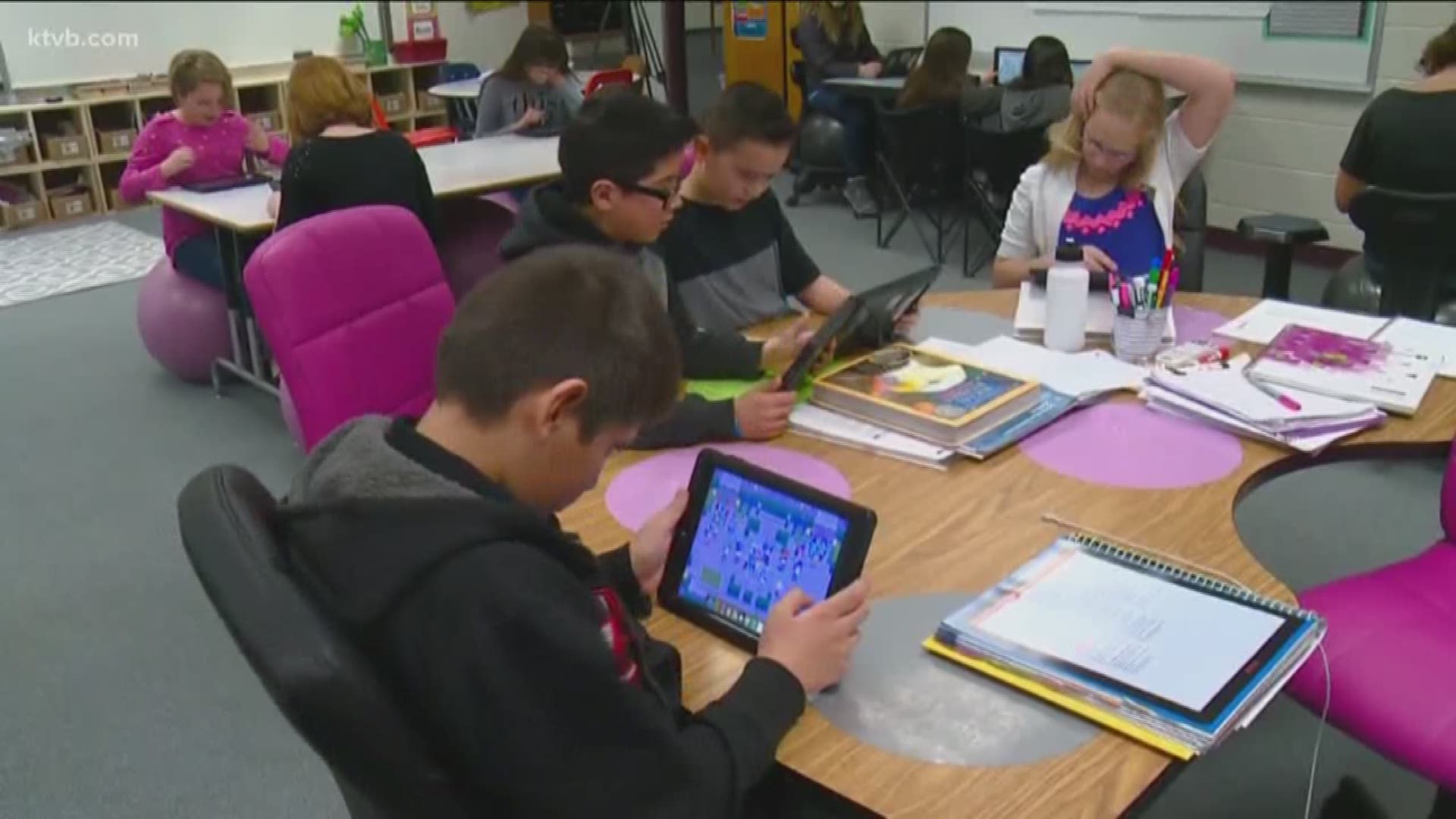 Teachers across the state are having to rely on technology to teach kids outside the classroom.