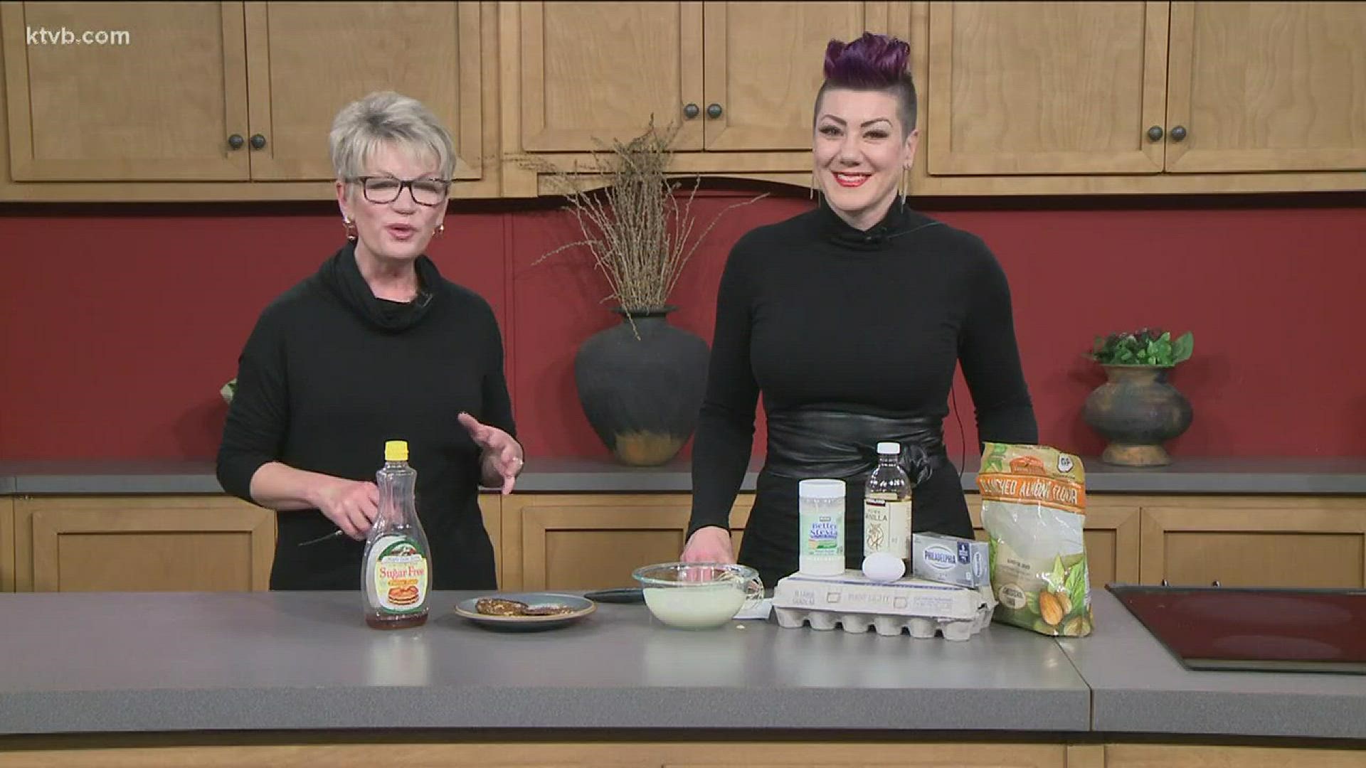 Christy Nickel shows us how to make carb-less crapes.