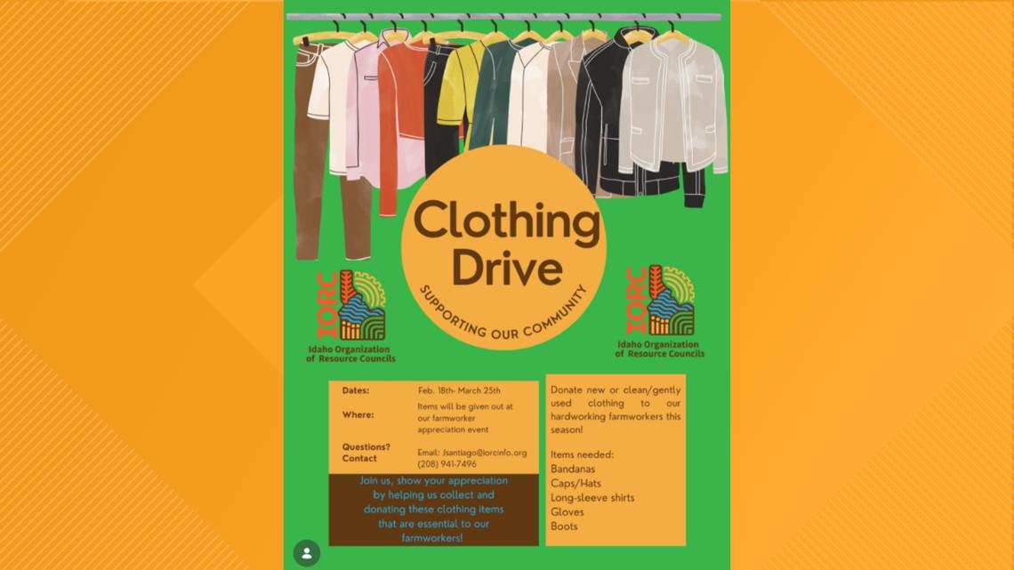 Idaho group seeks clothing donations to help farmworkers during March event