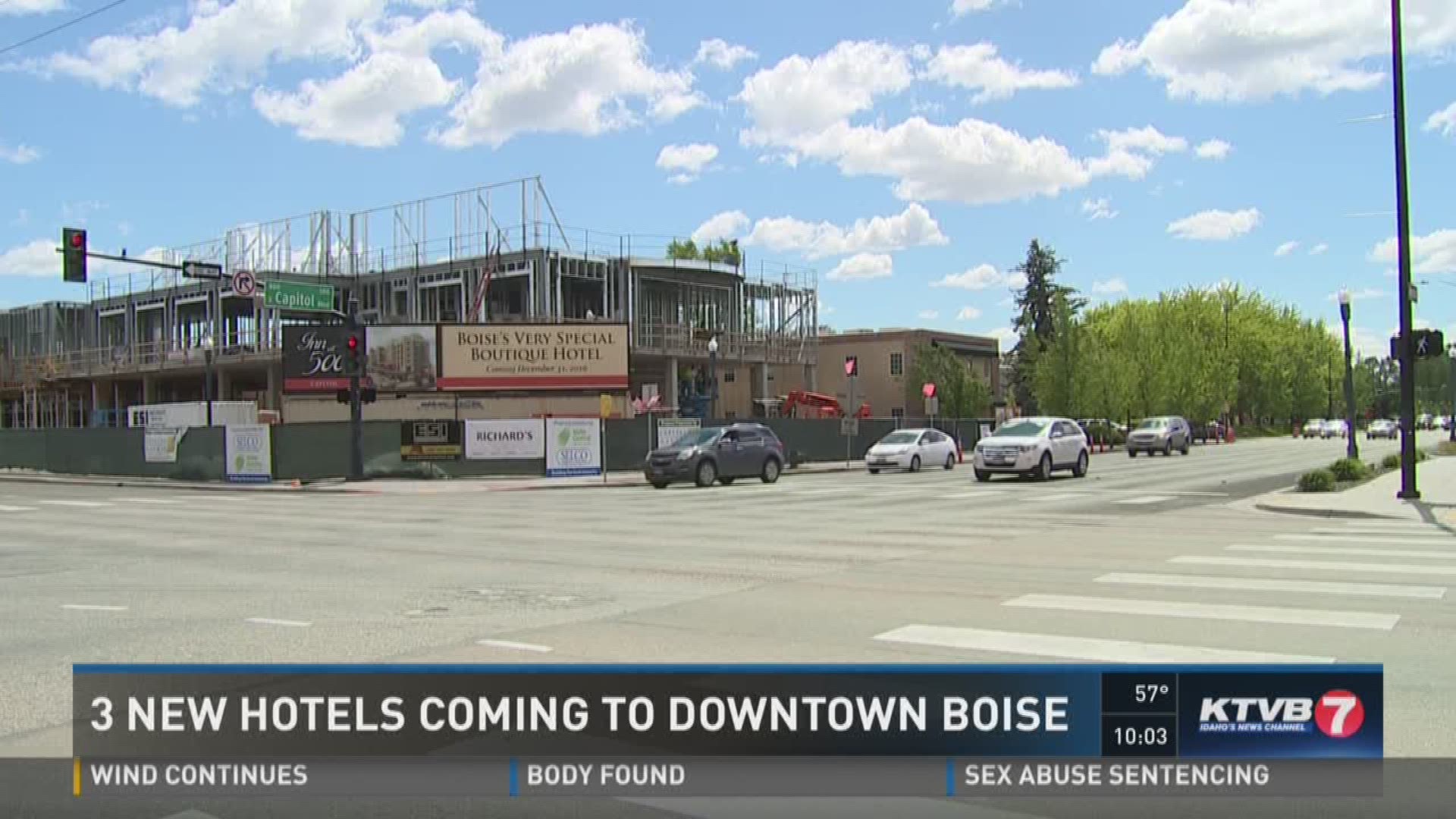 3 new hotels coming to downtown Boise
