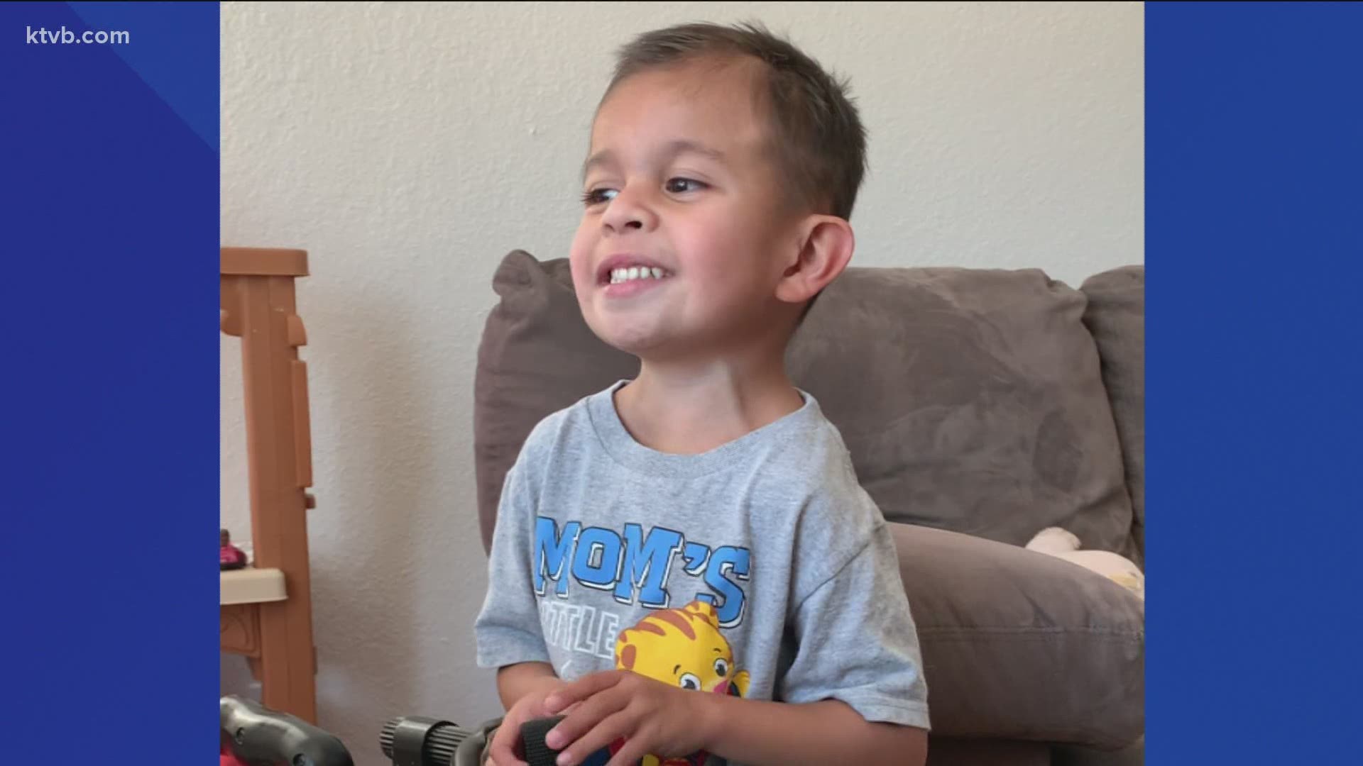 Joaquin has Emanuel syndrome, which there are only 500 cases of it reported worldwide, and his mom said, “He just fights hard at every little thing that he does."