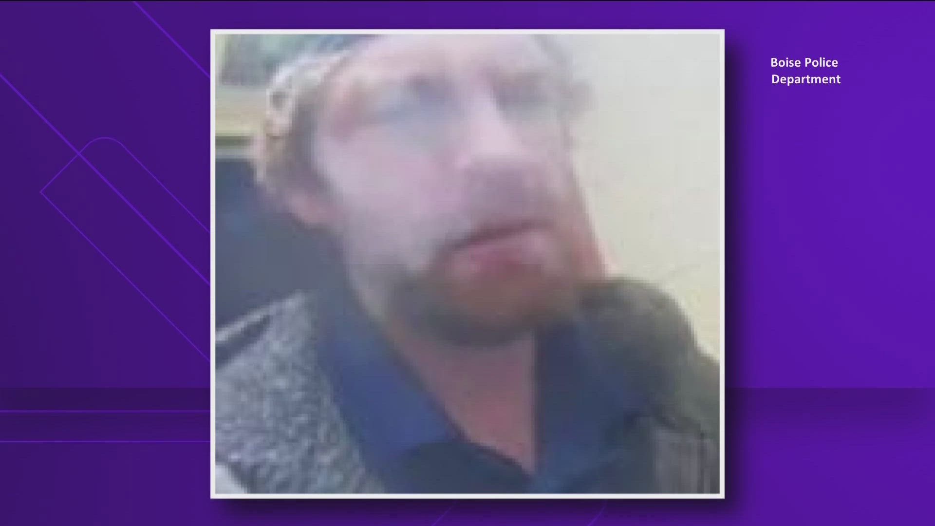 Boise Police said a suspect entered a residence and attempted to "make physical contact" with a sleeping woman. 