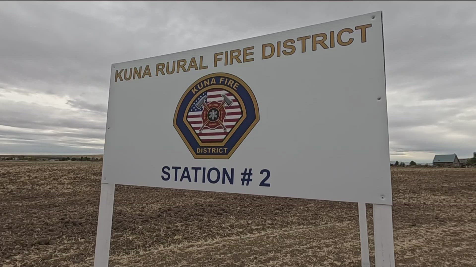 A donor gifted the fire district several acres southwest of the existing station.