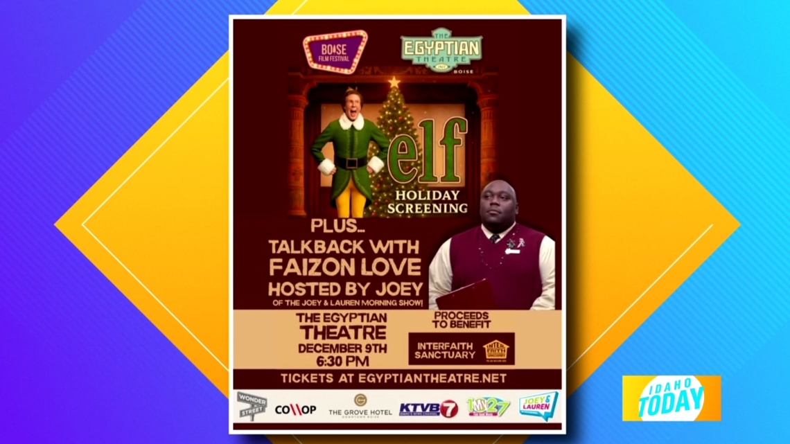 Boise Film Festival screens 'Elf' alongside actor, Faizon Love, for a good cause