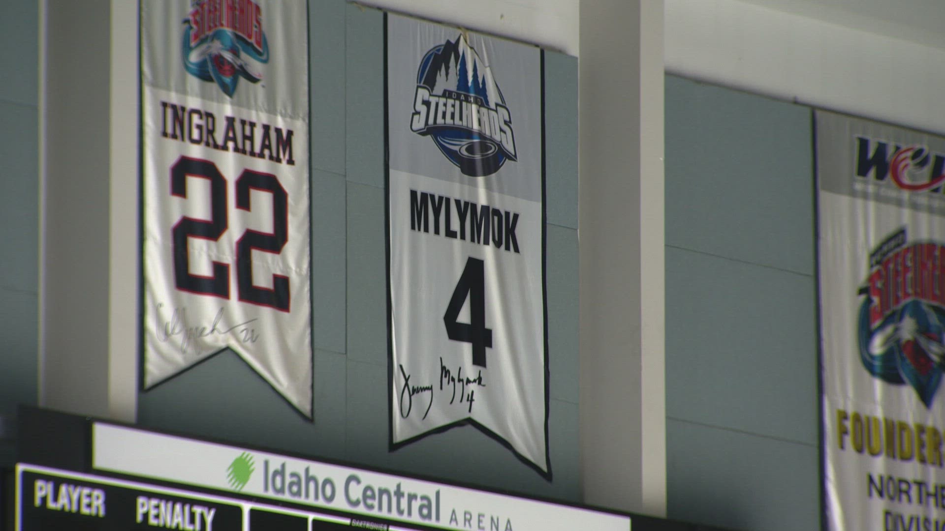 Connor Mylymok, the son of Steelheads legend Jeremy Mylymok, signed with Idaho this week. KTVB's Joe Parris caught up with the father-son duo at Idaho Central Arena.