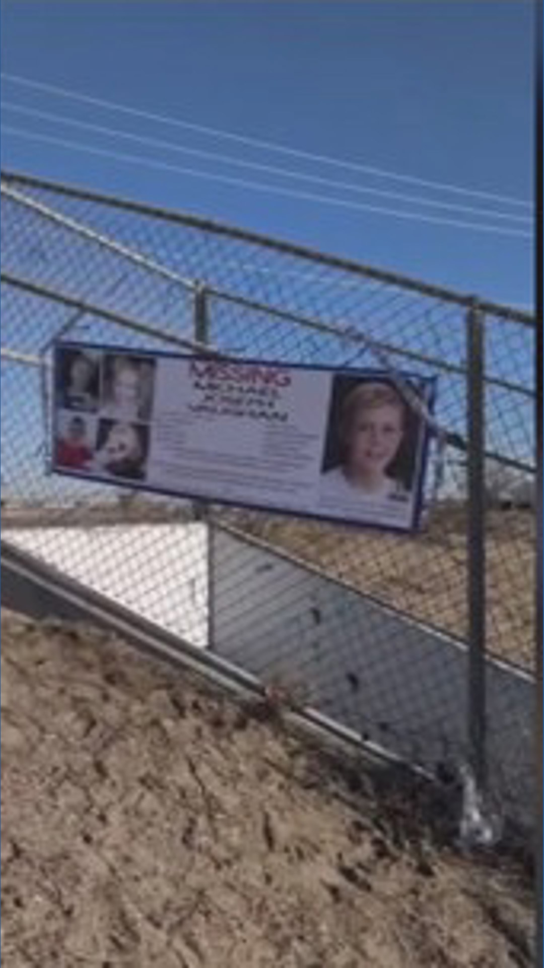 Michael Vaughan's mother replaces missing posters, Fruitland police ...