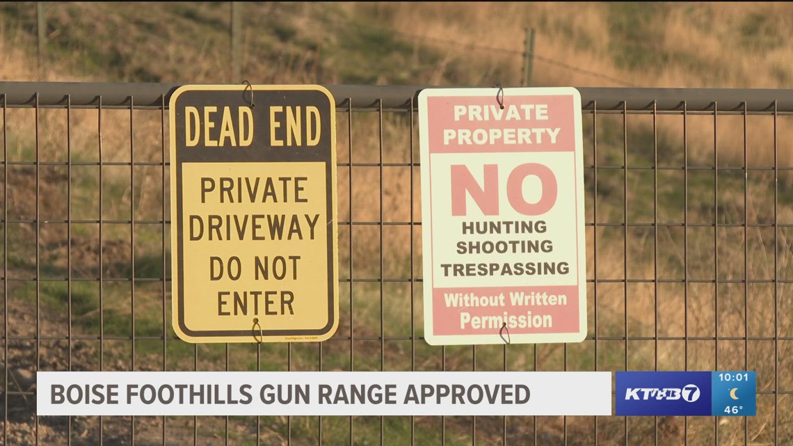 Boise foothills gun range approved by Ada County