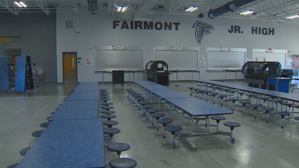 New gym, cafeteria now open at Fairmont Junior High School in Boise