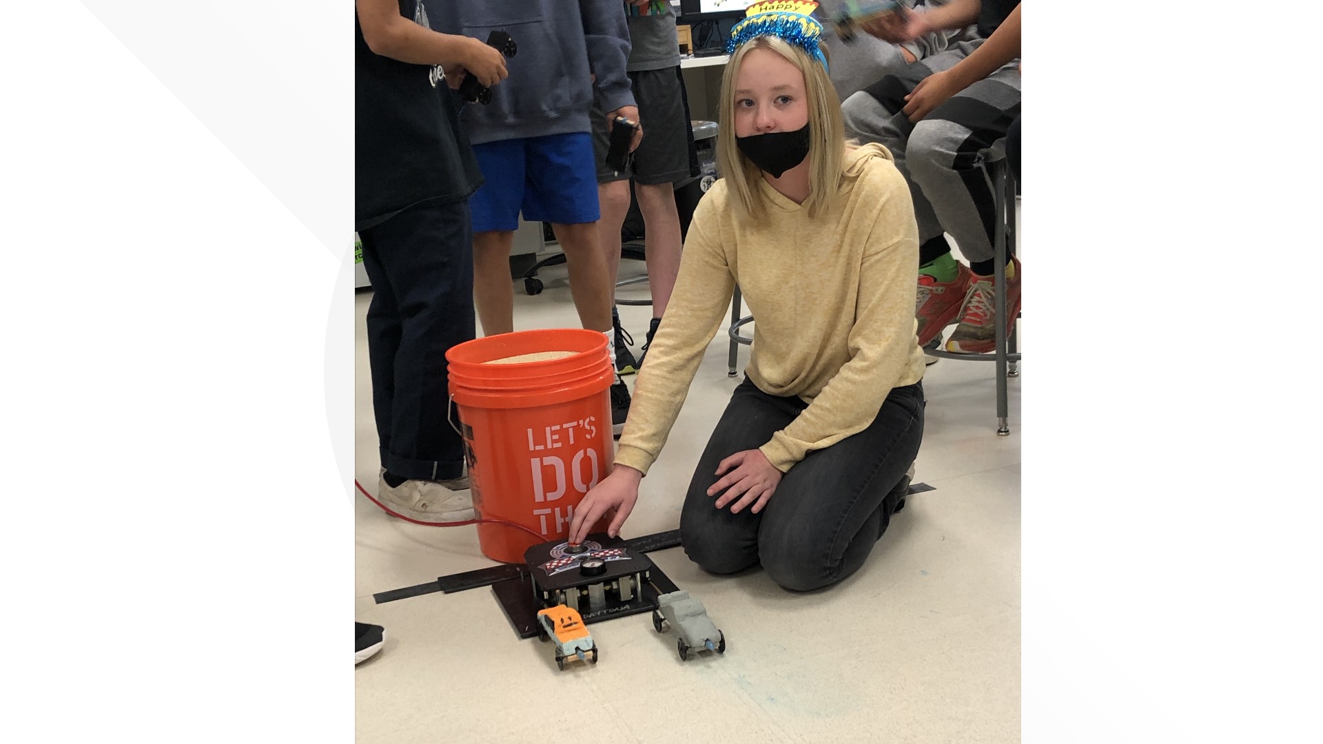 Innovative Educator Handson learning at Les Bois Jr. High