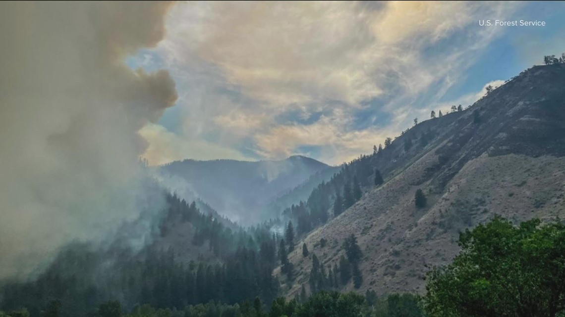 Ongoing hazards in Moose Fire area northwest of Salmon, Idaho - Vimarsana News