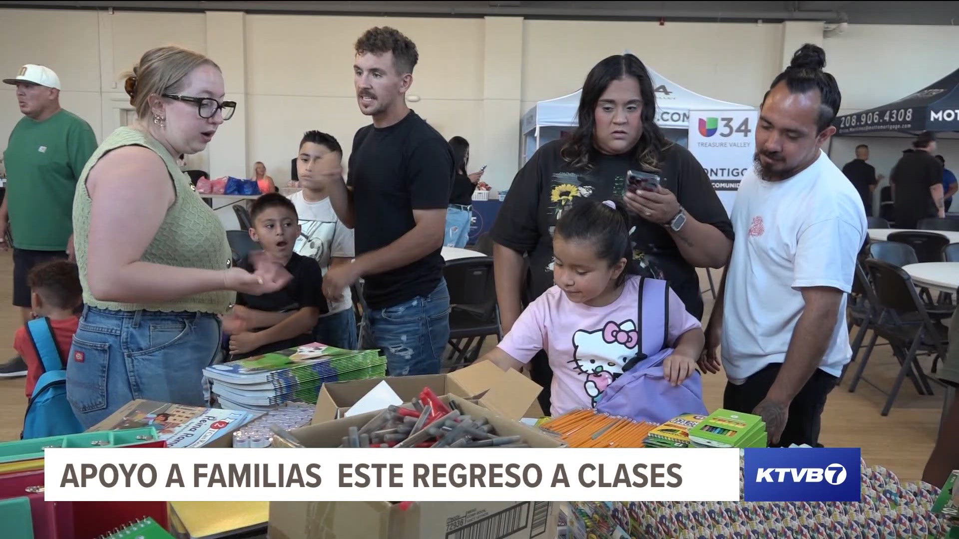 Decenas de niños se llevaron algo más que mochilas y lápices: se llevaron la certeza de que su comunidad siempre los apoya.