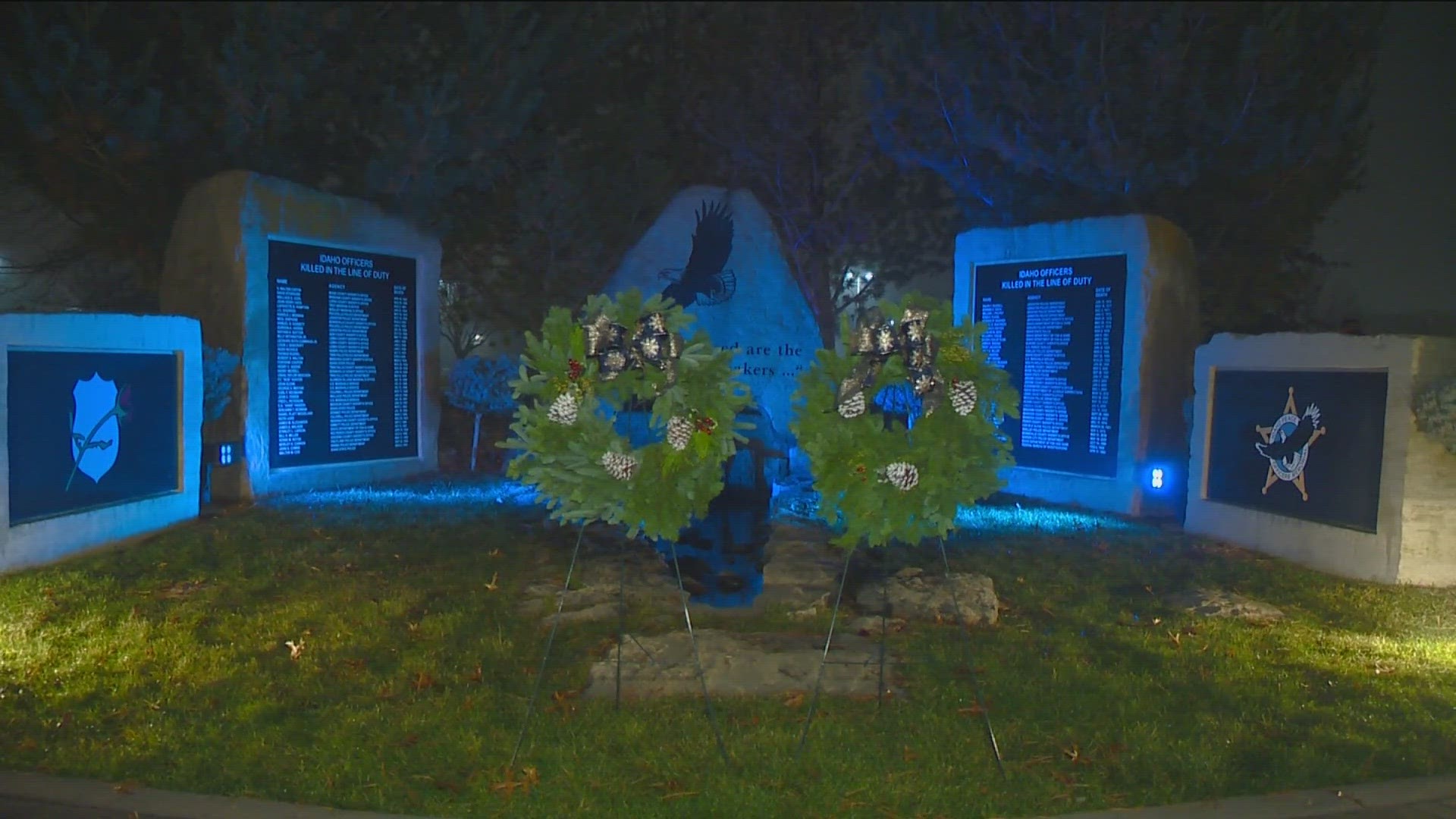 Idahos Fallen Officers Honored At Annual Wreath Ceremony 8187