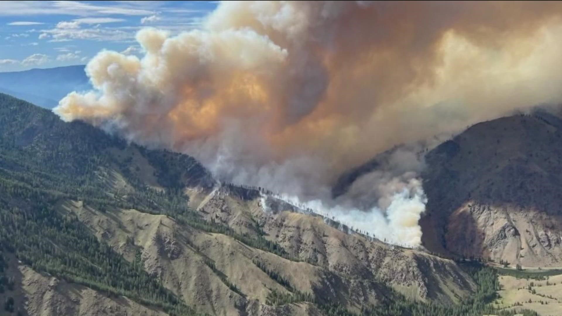 The Moose Fire has grown to an estimated 72,710 acres -- about 113.6 square miles, more than 1 1/3 times the area of the Boise city limits.