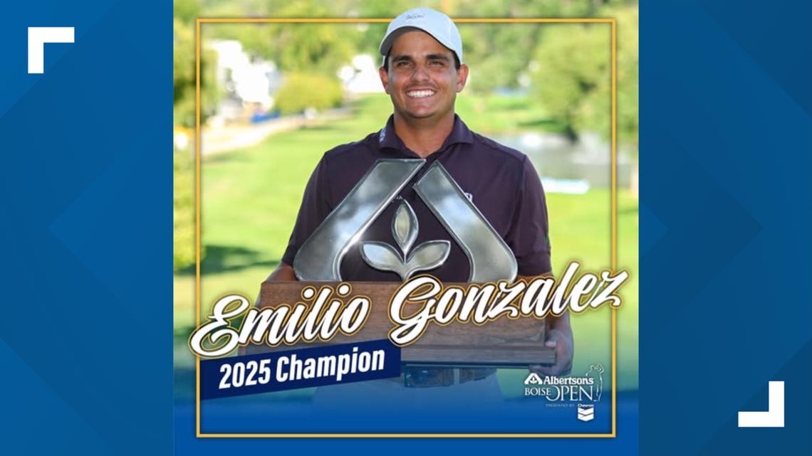 Gonzalez claims victory in the Albertsons Boise Open
