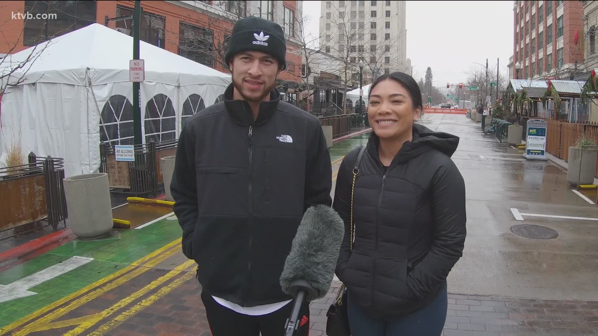 We talked with people in downtown Boise about what they are hoping for in the new year.