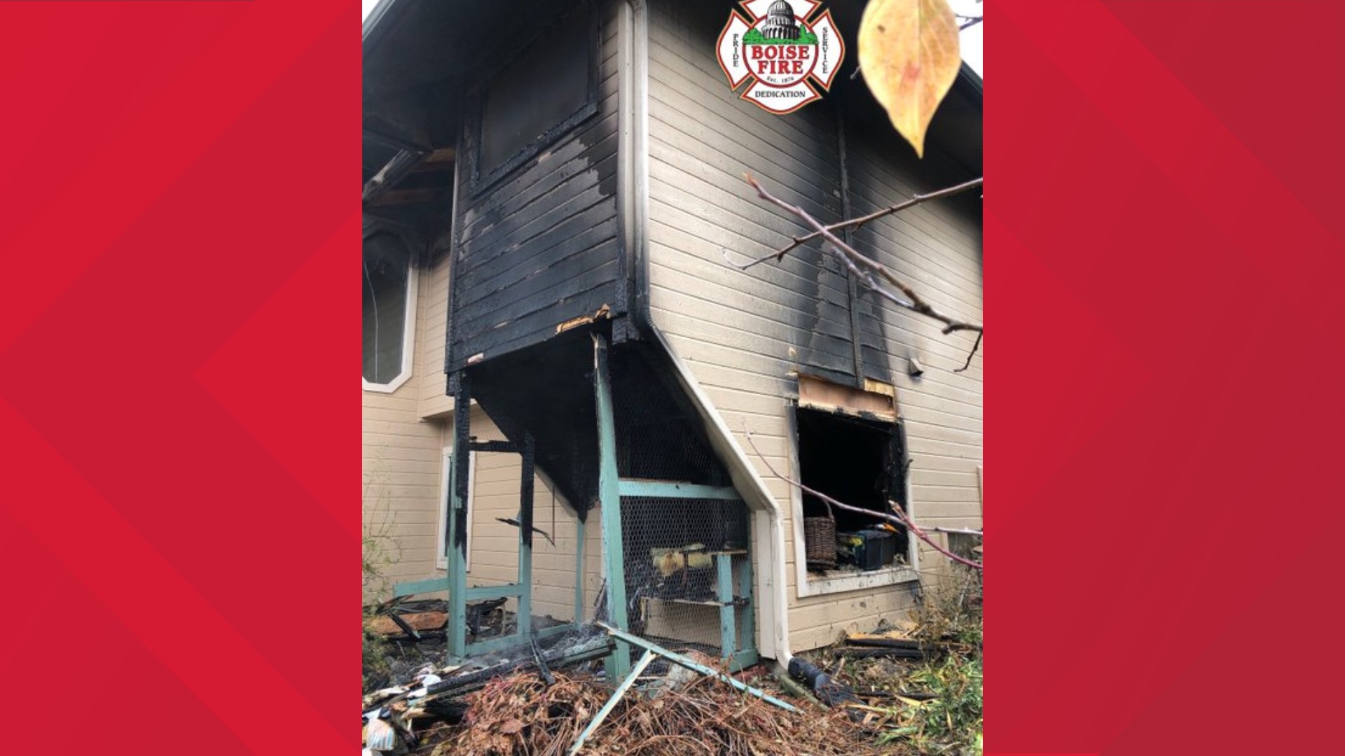 Man injured and 2 dogs die in Boise house fire | ktvb.com