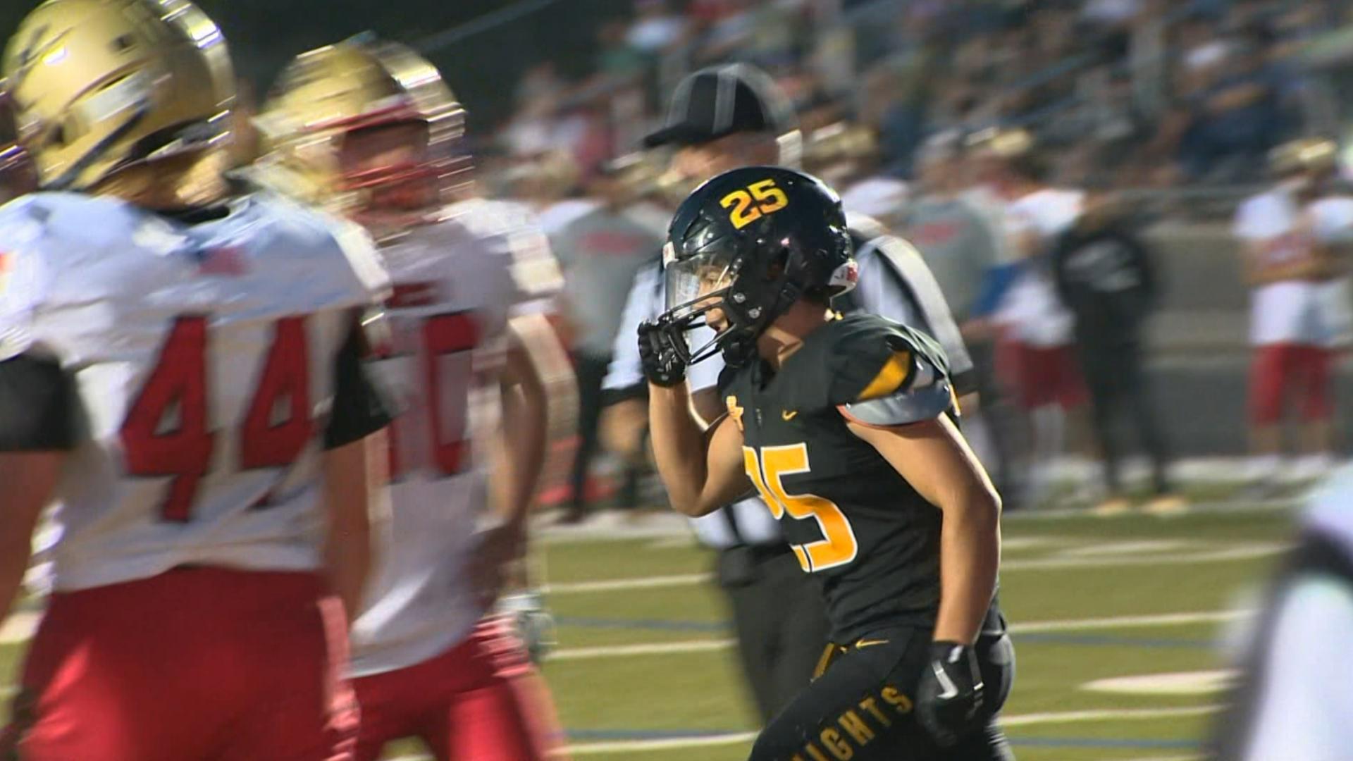 A strong second half lifted No. 1 Bishop Kelly (2-0) to a 20-8 win at home Friday night against the No. 4 Spartans (2-1).