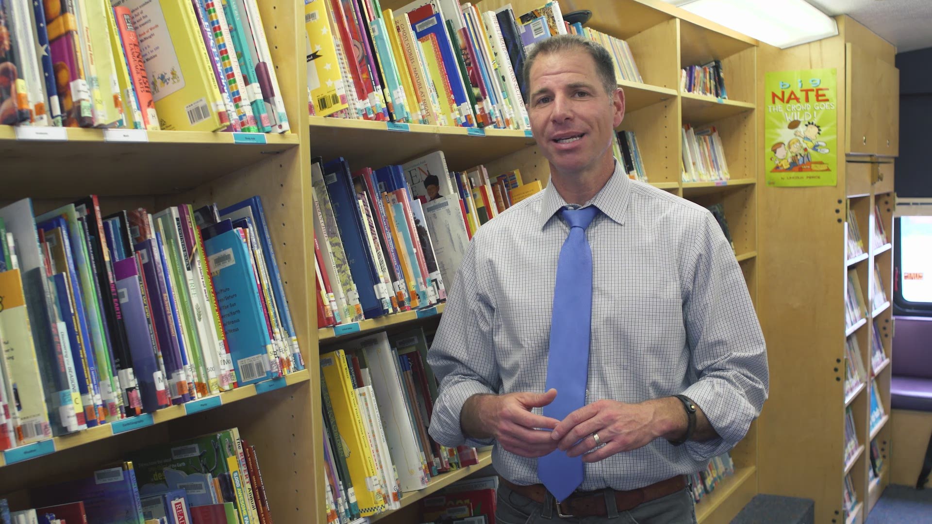 KTVB'S Brian Holmes chose Garden City Library as his nonprofit to shine a spotlight for Idaho Gives.
