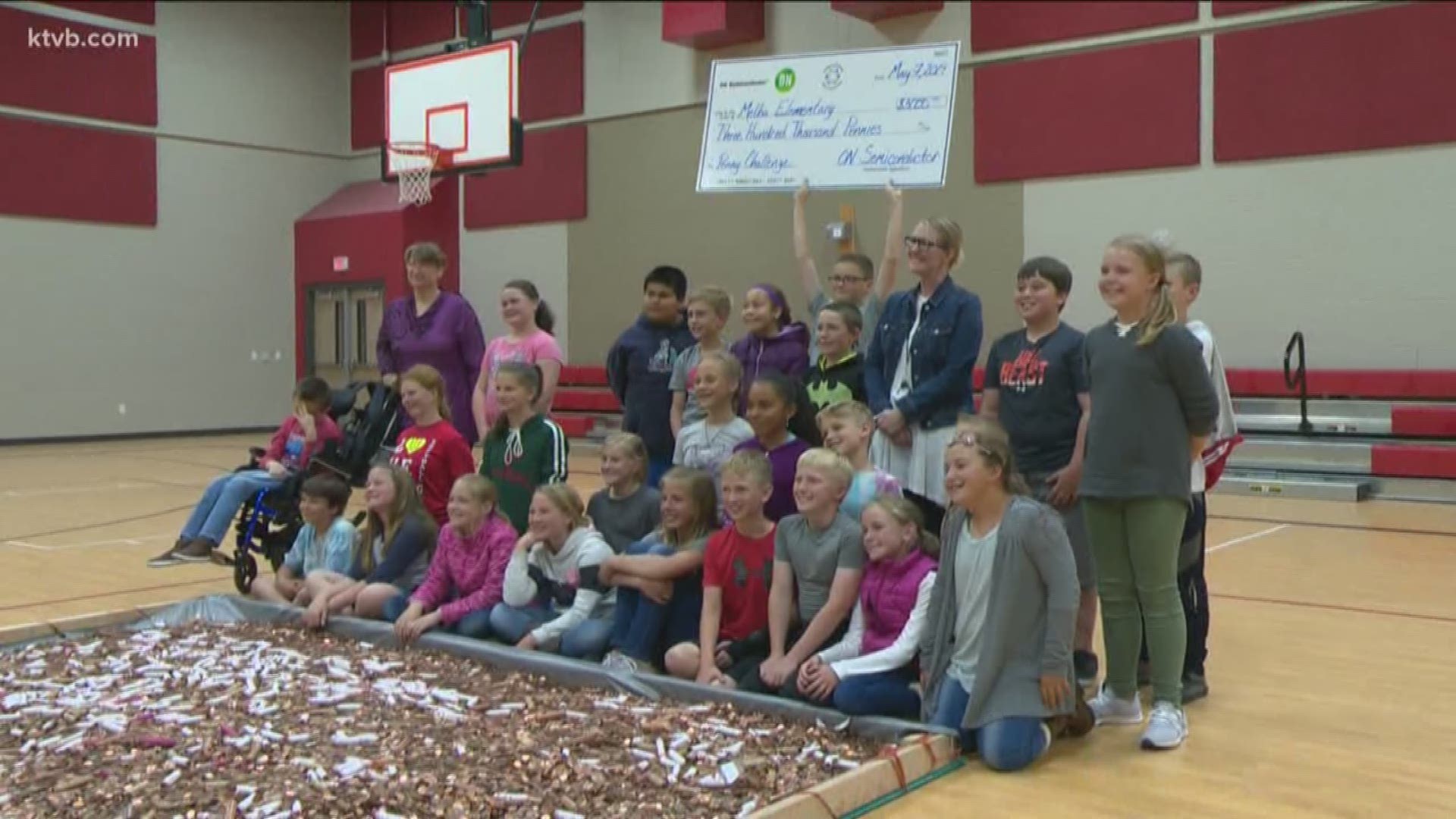 What does a million of something look like? Melba Elementary students set out to find out by collecting what many consider to be worthless. But they found them to be very valuable.