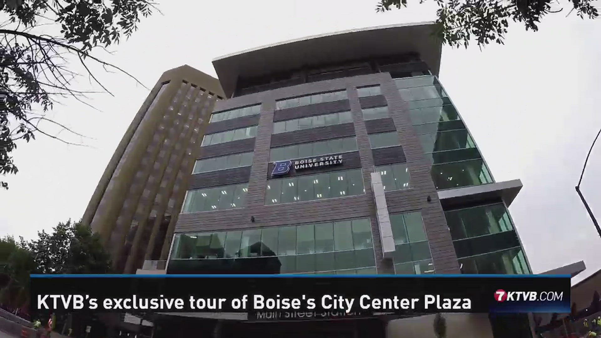 KTVB was granted an exclusive tour of Boise's City Center Plaza with Gardner Company Chief Operating Officer Tommy Ahlquist