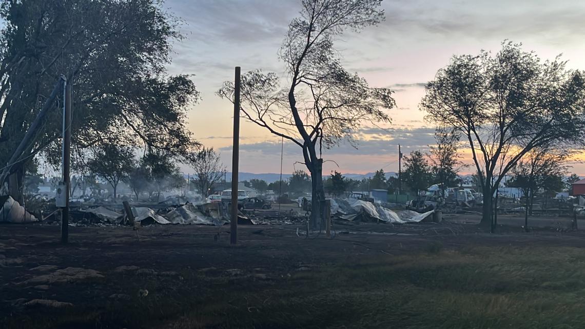 First responders provide updates on Mountain Home fire that led to evacuations, injured law enforcement