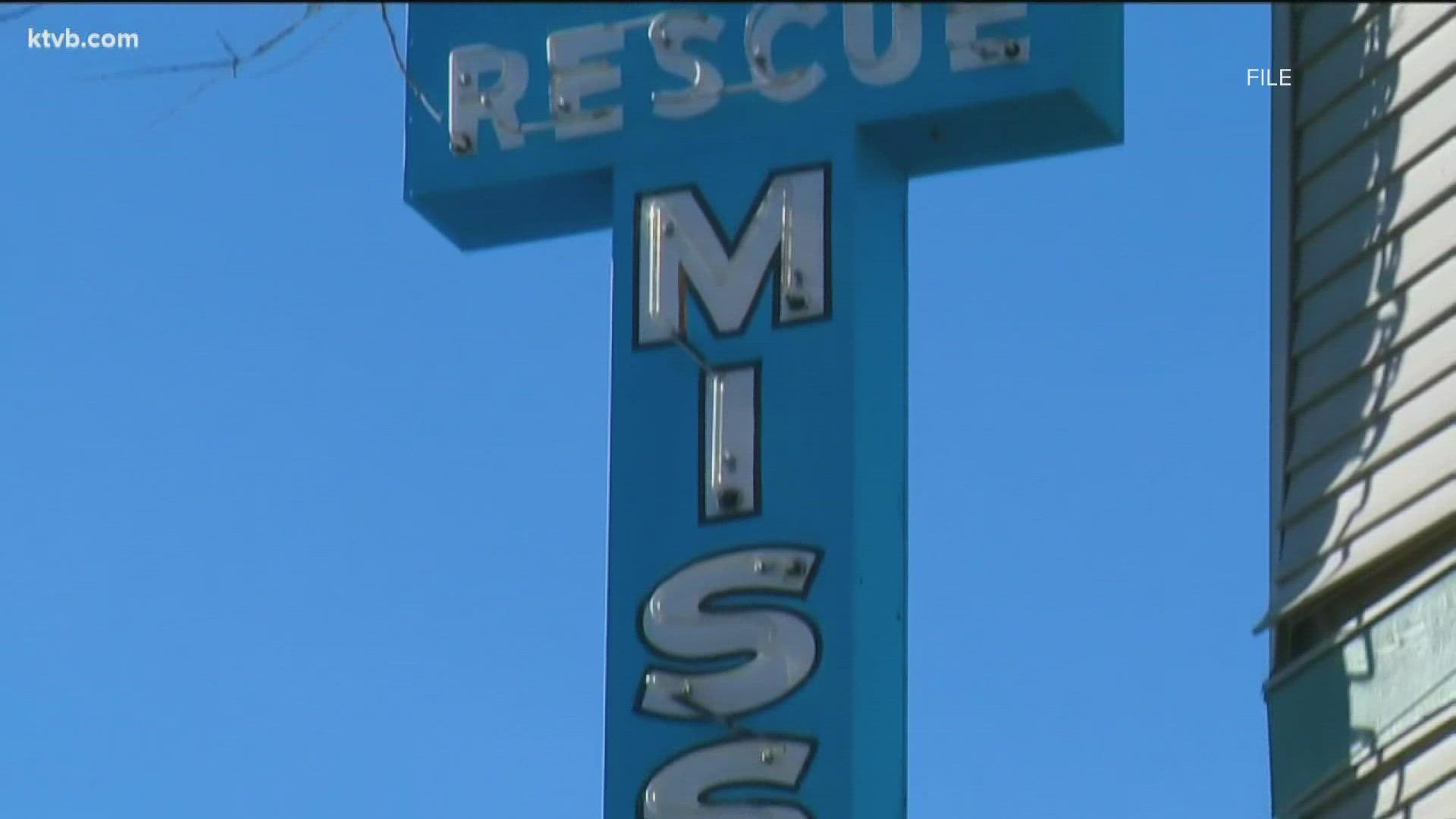 Boise Rescue Mission facilities in Nampa and Boise help men get out of homelessness and reconnect with their families, "and sometimes it starts with a hot meal."