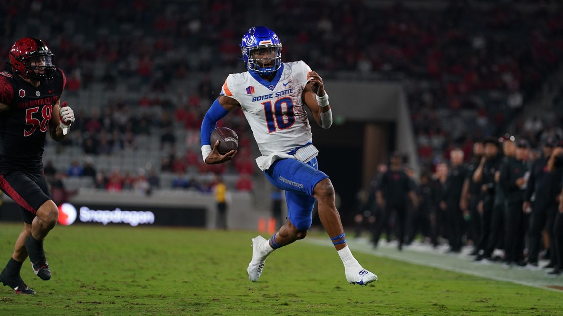 Ashton Jeanty rushes for 205 yards, Boise State edges San Diego State ...