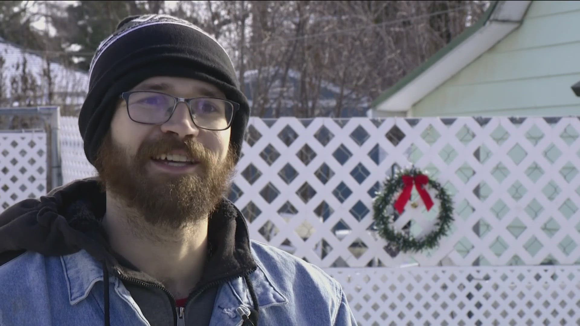 Tanner Sypert won't accept money or tips, but he will accept hot cocoa. He says he just wants to help shovel snow for his neighbors who need it the most.