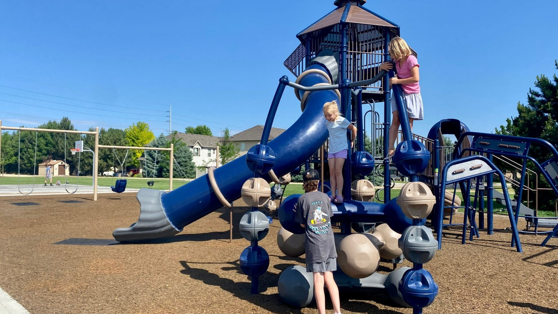 Accessible playground dedicated at Boise's Pine Grove Park
