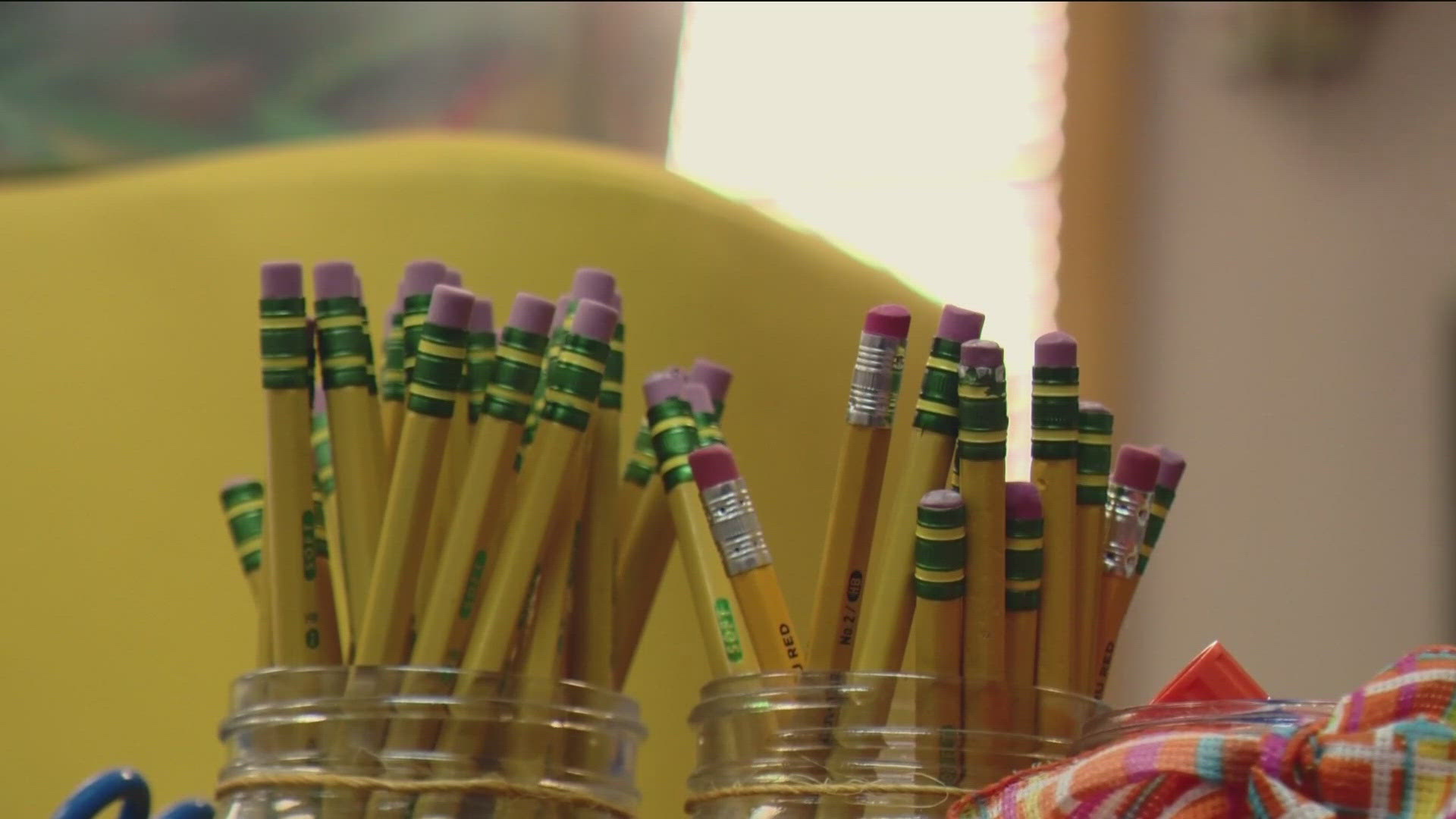 According to the district, there are several reasons, and with the rise of charter schools and homeschooling becoming more popular. 