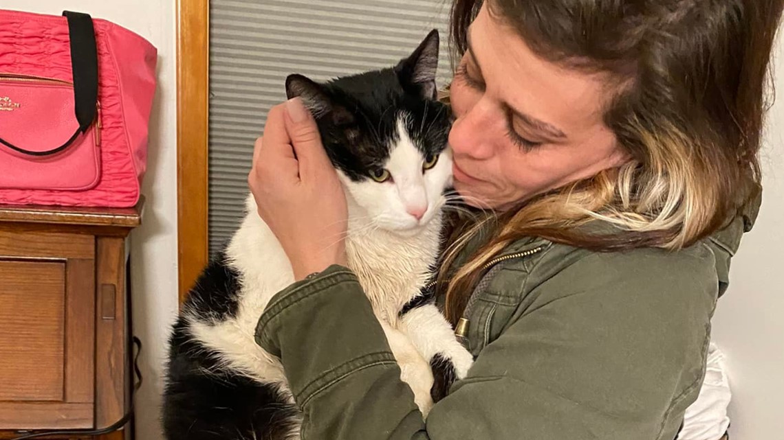 Boise woman rescues cat stuck in a storm drain pipe for days | ktvb.com