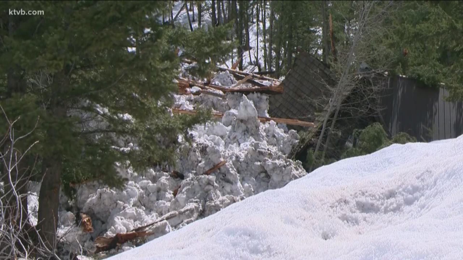 The avalanche danger is still very high in central Idaho.
