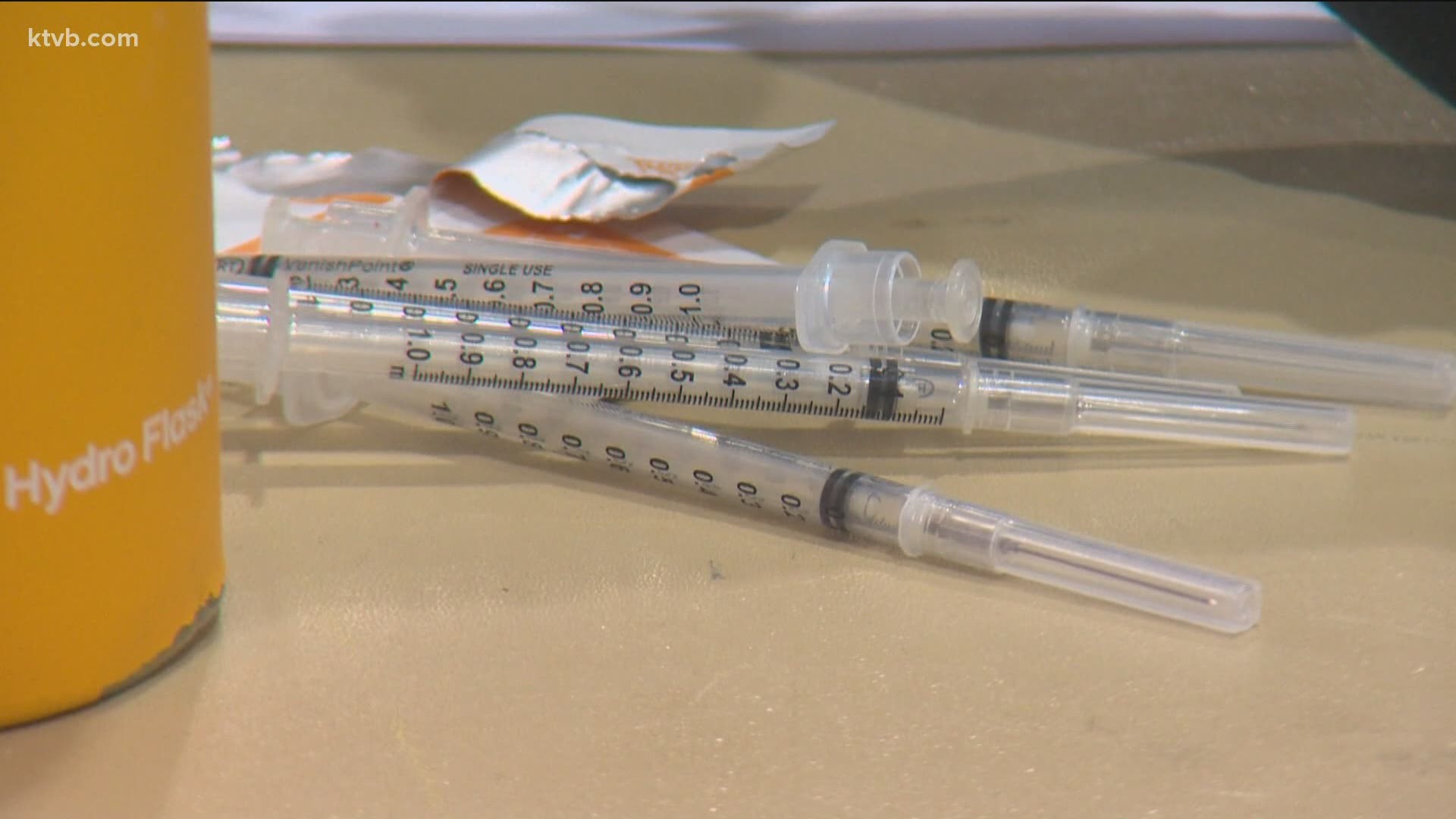 Because of the high demand for the vaccine, officials said the state isn't currently getting enough supply from the federal government.