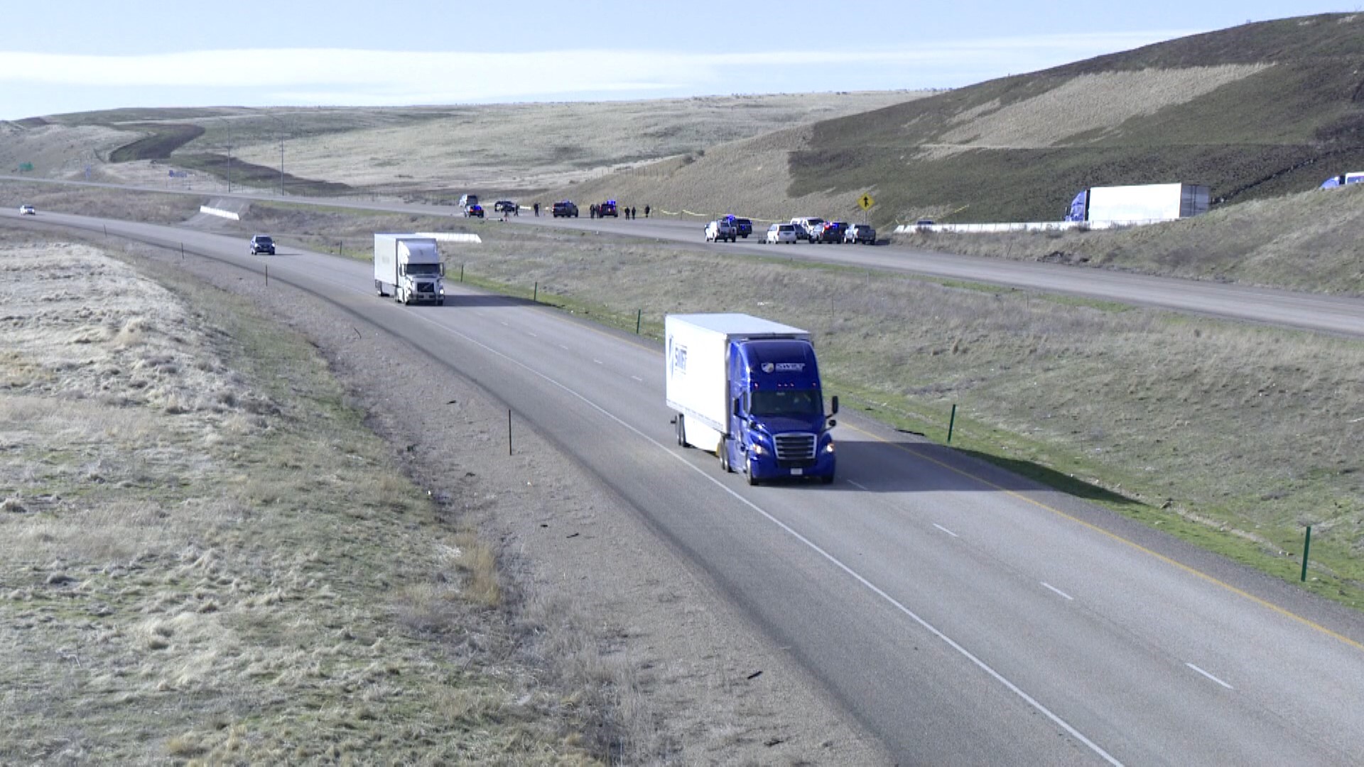 Ada County deputy stabbed, another man shot and killed on I-84 | ktvb.com