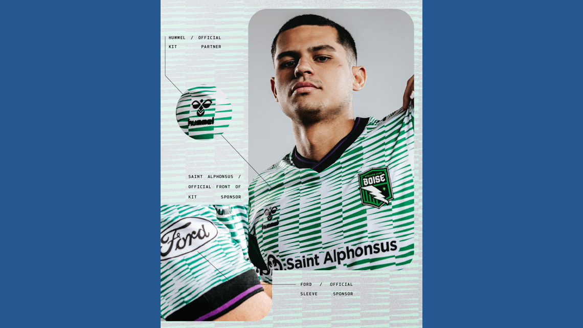 AC Boise unveils away jerseys, keeper kits for inaugural season