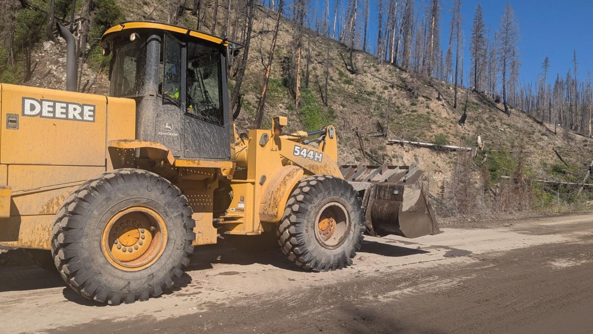 Highway 21 reopens between Banner Summit and Grandjean following ...