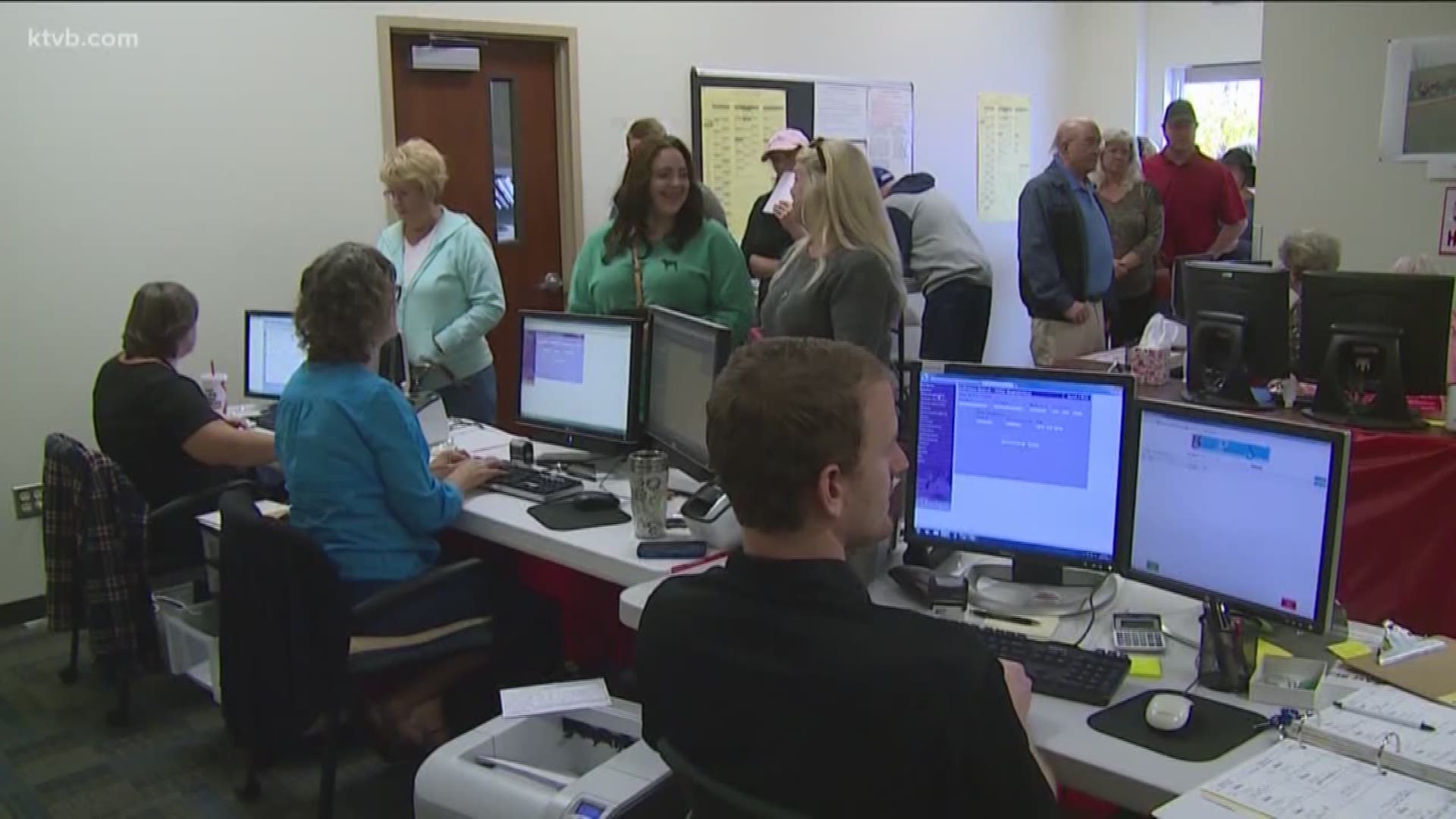 The Ada County Clerk's office says they've seen an uptick in millennials and women voters.
