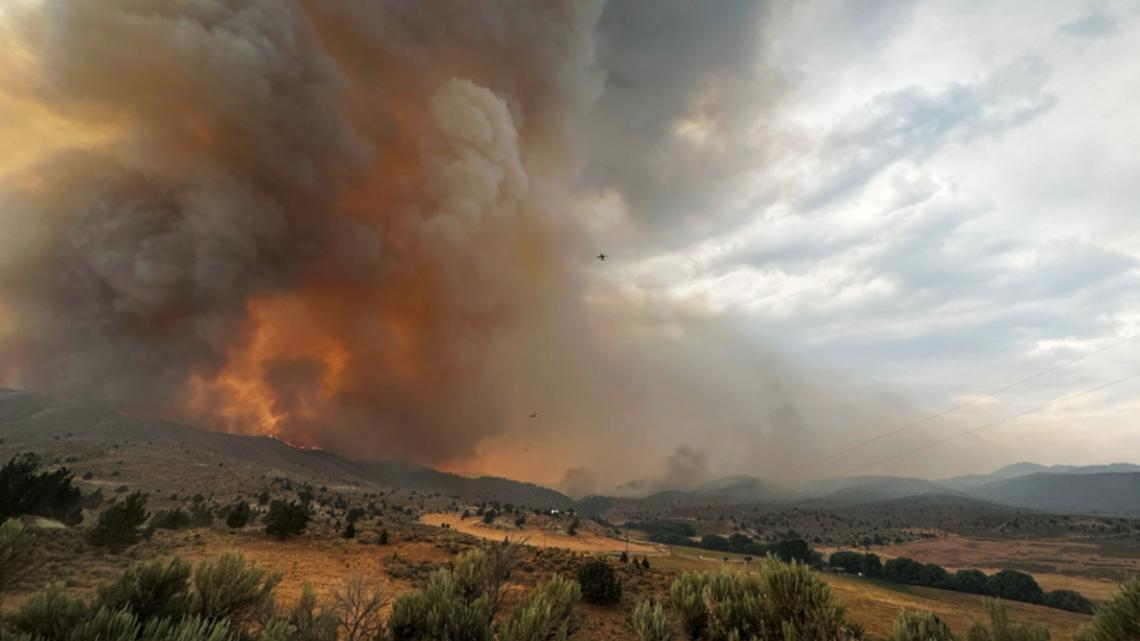 I 84 Reopened In Eastern Oregon After Fires Closed Road 4053