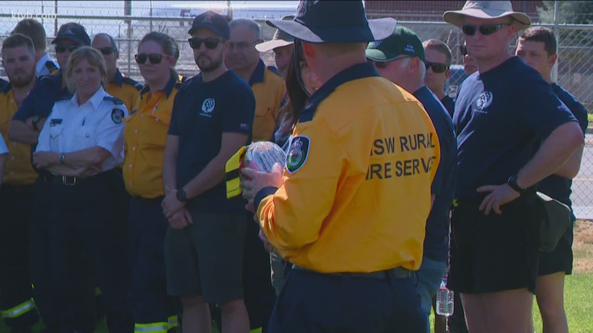 About 140 firefighters from Australia and New Zealand arrived in Boise on Sunday, and spent the day training to assist fire crews working across the Northwest and Northern California.