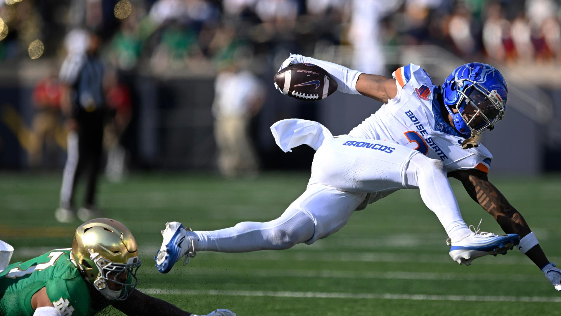 Notre Dame won 28-7 over Boise State.