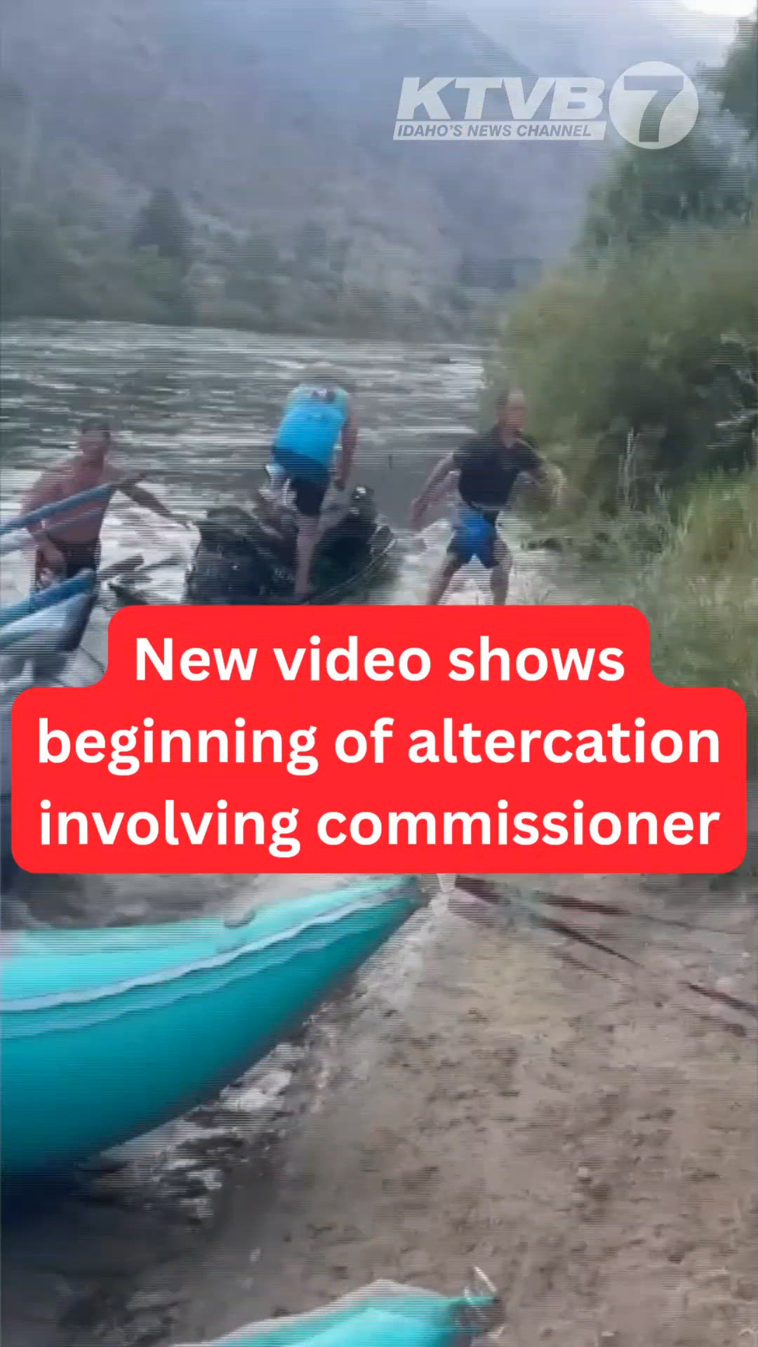 New video shows beginning of altercation on river involving a county ...