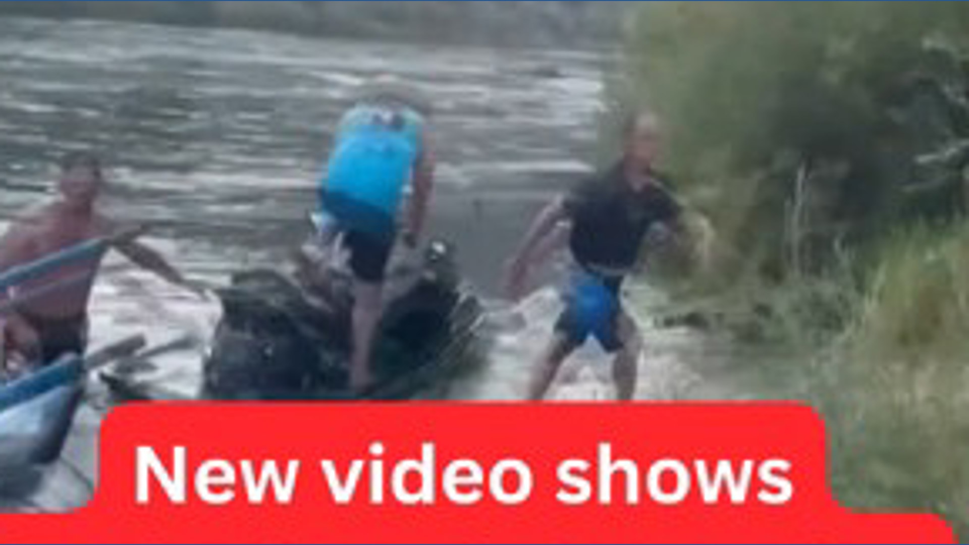 New video shows beginning of altercation on river involving a county ...